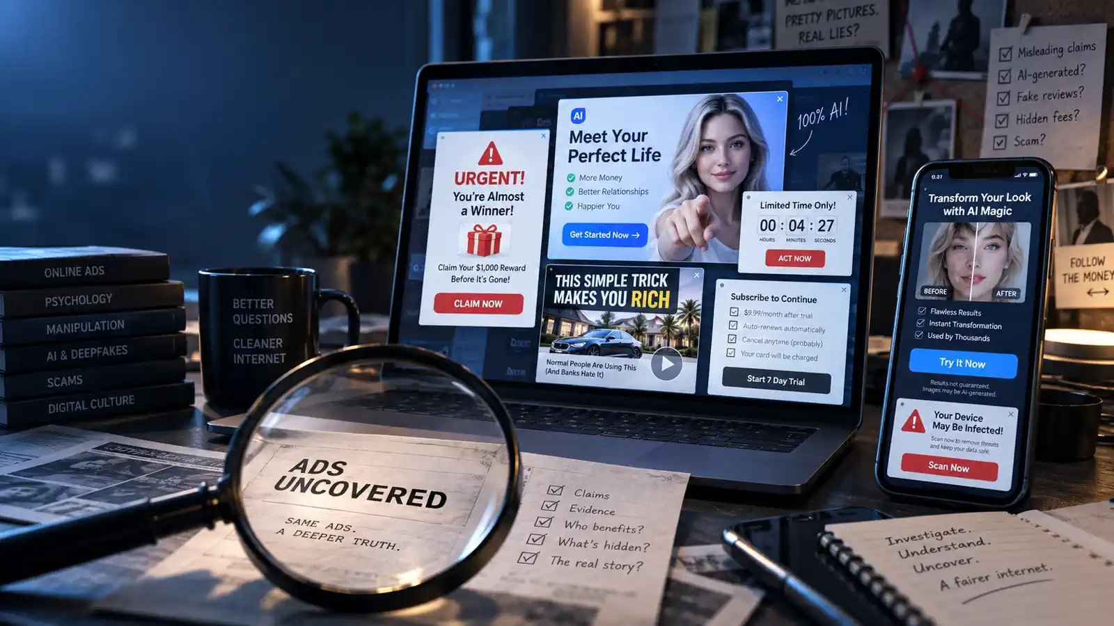 About AdsUncovered | What’s Really Behind Online Ads