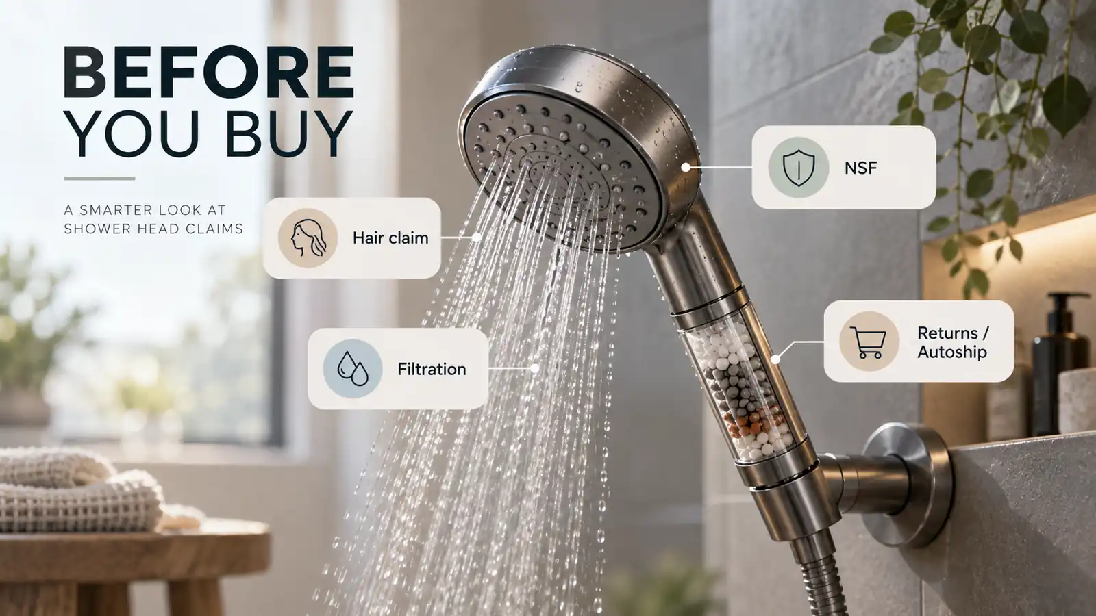 Eskiin shower head: What to check before you buy